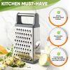 Spring Chef Stainless Cheese Grater XL Minimalist-2