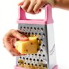Spring Chef Cheese Grater Stainless Steel 4 Sided Design-2