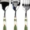 Spode Christmas Tree Cutlery Set Porcelain Stainless Steel-0