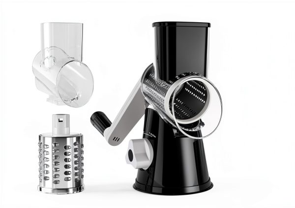 Cambom Cheese Grater Stainless Steel 5 Blades Kitchen Tool-8