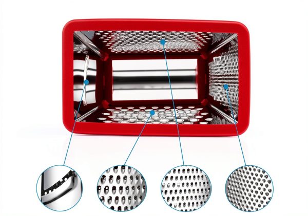 Stainless Steel Cheese Grater Spring Chef XL-8