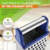 Spring Chef 4-Sided Stainless Steel Cheese Grater-4