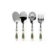 Spode Christmas Tree Cutlery Set Porcelain Stainless Steel-6
