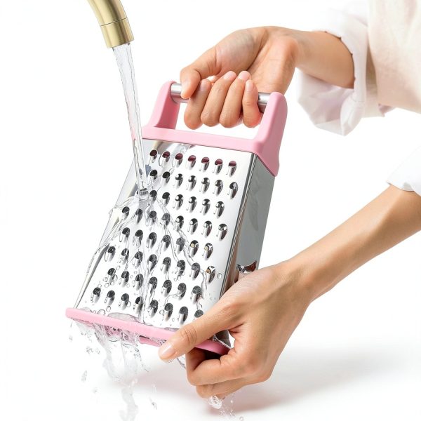 Spring Chef Cheese Grater Stainless Steel 4 Sided Design-7
