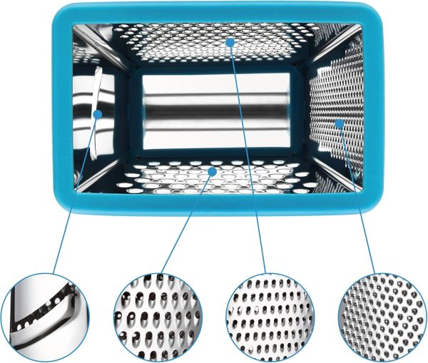 Cheese Grater Spring Chef Stainless Steel XL-8