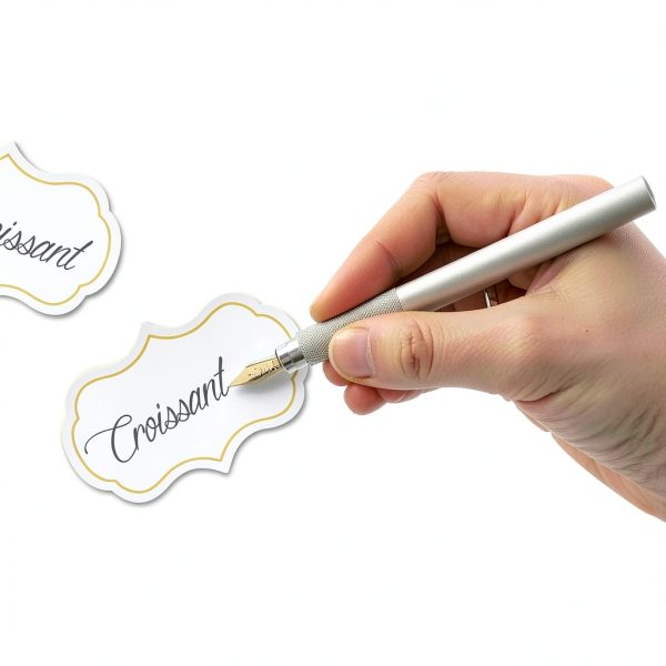 Funactu Cheese Markers Premium Bamboo DIY Food Labels Party-2