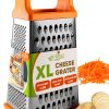 Spring Chef Cheese Grater Stainless Steel 4 Sided Kitchen-0