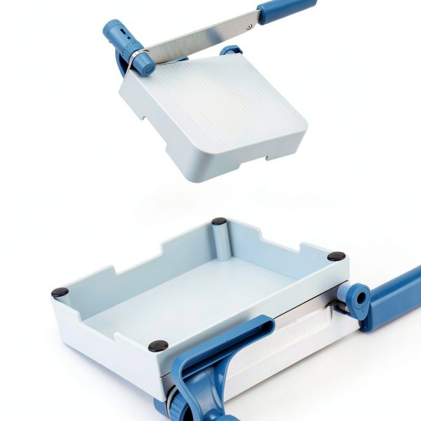 KITCHENDAO Cheese Slicer Stainless Steel Adjustable Blue-5