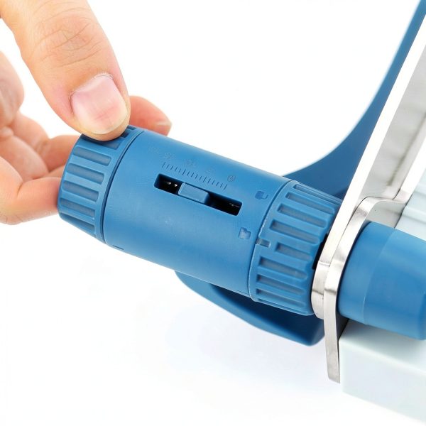 KITCHENDAO Cheese Slicer Stainless Steel Adjustable Blue-3
