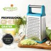 Cheese Grater Spring Chef Stainless Steel XL-1