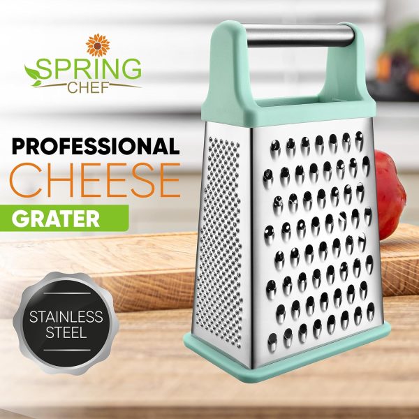 Stainless Steel Cheese Grater Spring Chef-1
