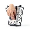 Joined Cheese Grater Plastic Stainless Steel Dishwasher Safe-1