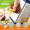 Spring Chef 4-Sided Stainless Steel Cheese Grater-5