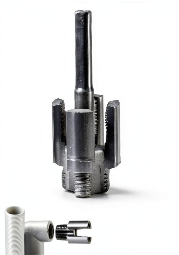 AsurnameA Pipe Threading Tool Chromium Steel Universal-0
