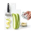 Joined Cheese Grater Plastic Stainless Steel Dishwasher Safe-2