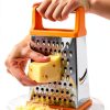 Spring Chef Cheese Grater Stainless Steel 4 Sided Kitchen-2