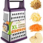 Spring Chef 4-Sided Cheese Grater Stainless Steel Kitchen-0