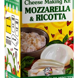 New England Cheesemaking Kit Mozzarella 30 Minutes Family-0