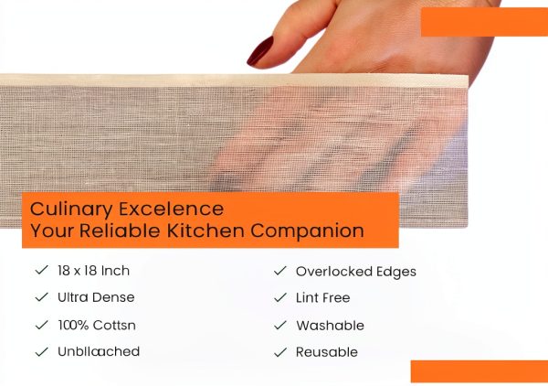 Cotton Farm Cheesecloth Grade 100 Unbleached Cotton Kitchen-2