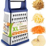 Spring Chef 4-Sided Stainless Steel Cheese Grater-0