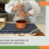 Cotton Farm Nut Milk Bag 14x14 Natural Beige-1