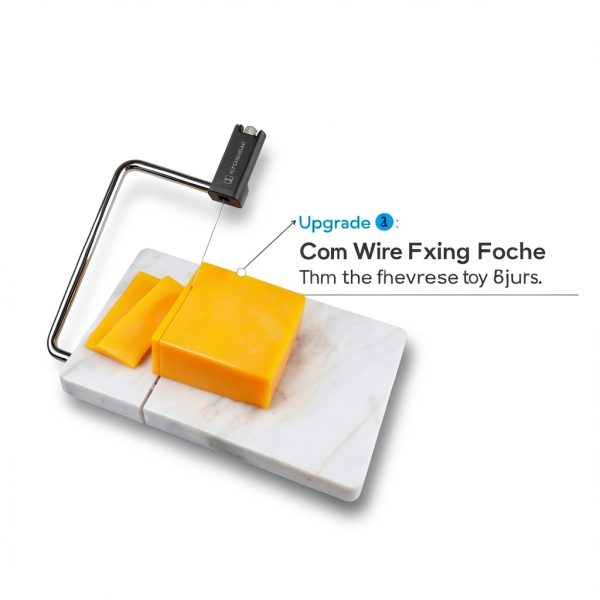 KITCHENDAO Marble Cheese Slicer Adjustable Stainless Steel-1