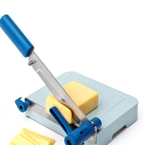 KITCHENDAO Cheese Slicer Stainless Steel Adjustable Blue-0