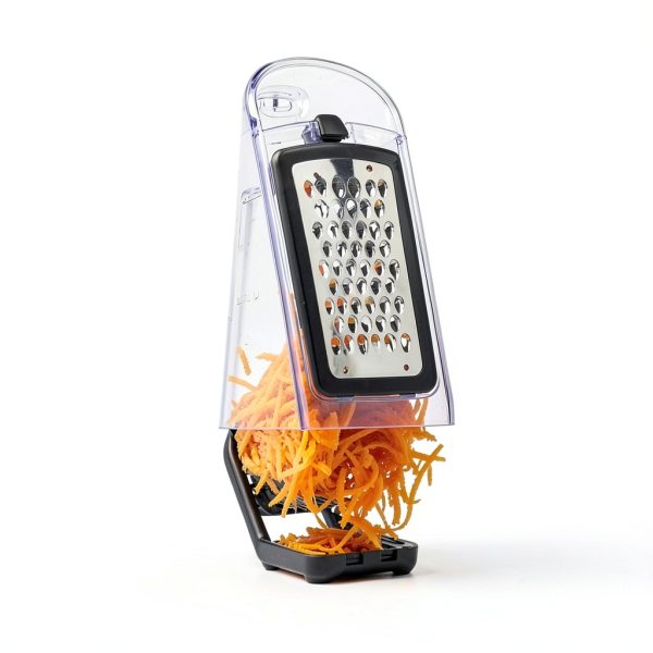 Joined Cheese Grater Plastic Stainless Steel Dishwasher Safe-6