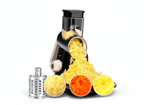 Cambom Cheese Grater Stainless Steel 5 Blades Kitchen Tool-3