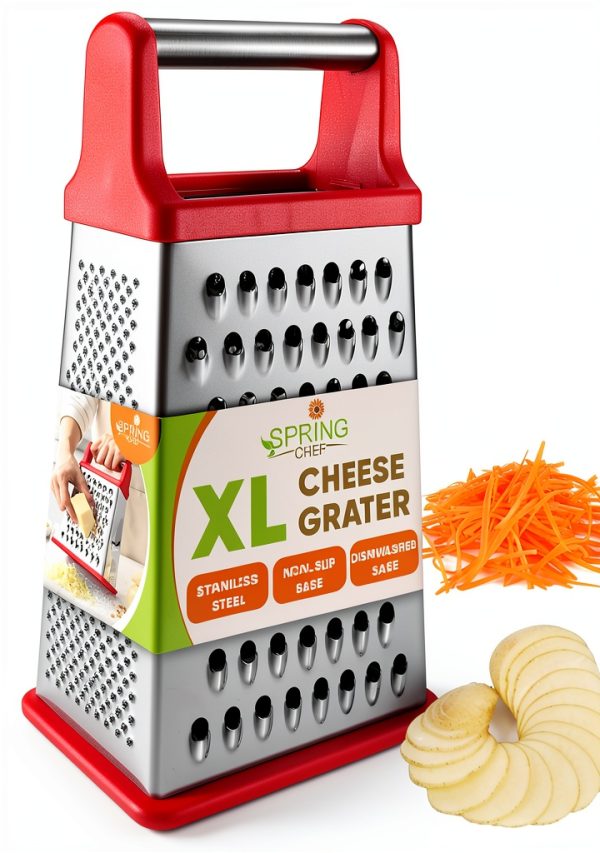 Stainless Steel Cheese Grater Spring Chef XL-0