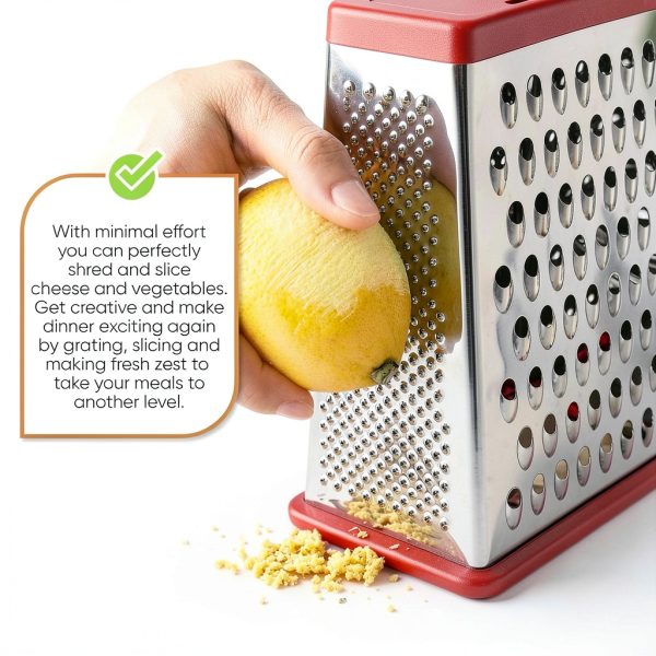 Stainless Steel Cheese Grater Spring Chef XL-6