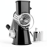 Cambom Cheese Grater Stainless Steel 5 Blades Kitchen Tool-0