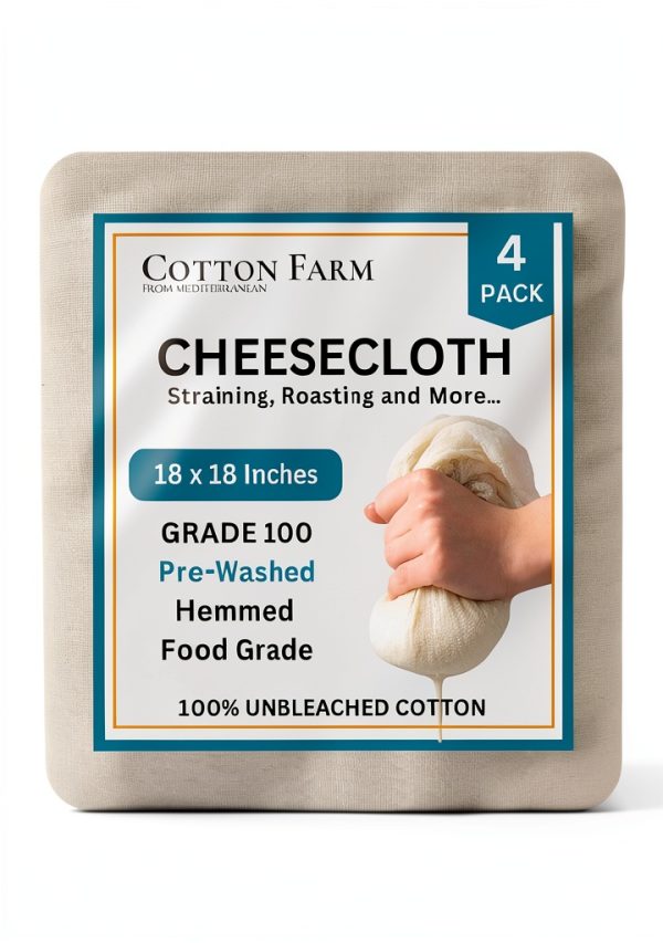 Cotton Farm Cheesecloth Grade 100 Unbleached Cotton Kitchen-0