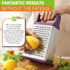 Spring Chef 4-Sided Cheese Grater Stainless Steel Kitchen-6