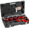 Ridgid Red Pipe Threading Ratchet 150 Ft Lb Hand-1