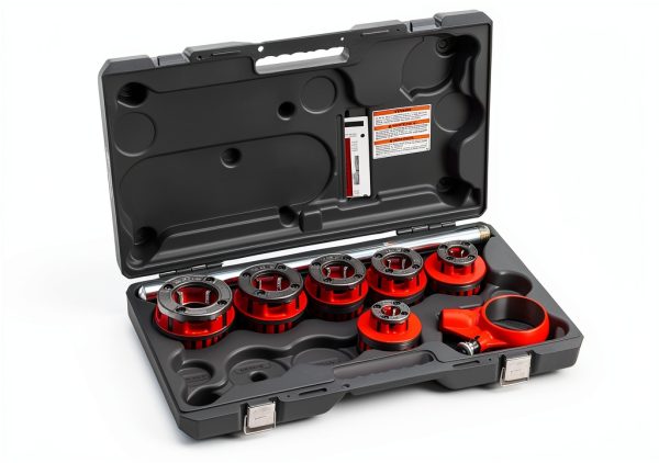 Ridgid Red Pipe Threading Ratchet 150 Ft Lb Hand-1