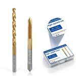 YUEARN M6 Tap & 5mm Cobalt Drill High Speed Steel for-0