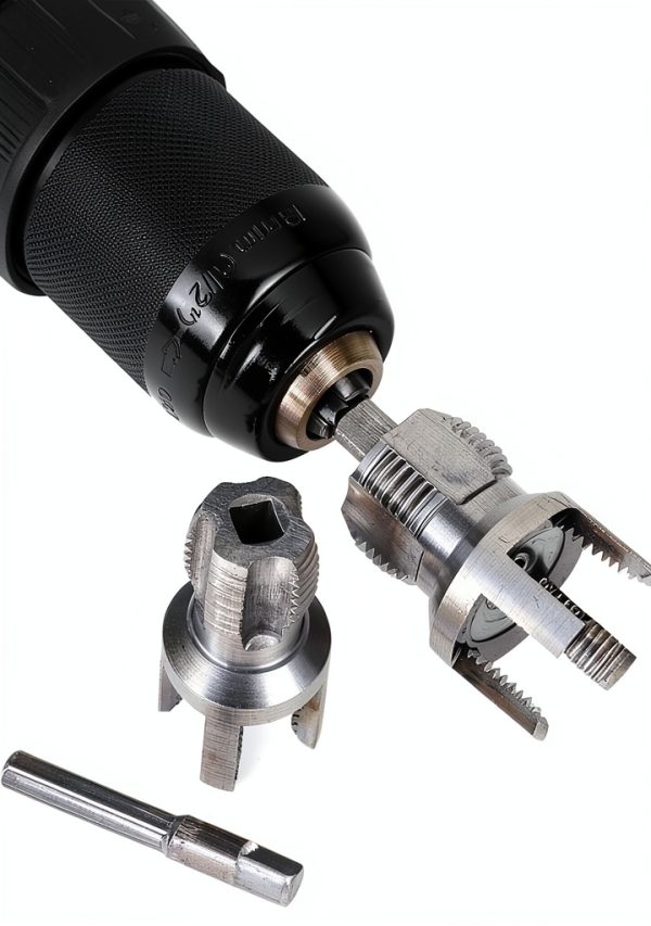 GOROBU 1/2" 3/4" Pipe Threading Tool Metal-3