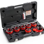 Ridgid Red Pipe Threading Ratchet 150 Ft Lb Hand-0