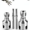 GOROBU 1/2" 3/4" Pipe Threading Tool Metal-6