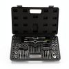 Anfrere Tap Die Set 40pcs Metric & Standard Brass Coated Kit-4