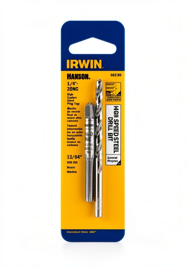 Irwin Tools S2 Steel Wood Drill Bit Set Model 80230 Shock Resistant-0