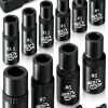 Tap Driver Socket Set Bestwork BS2220 Black Chrome Vanadium Steel-0