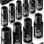 Tap Driver Socket Set Bestwork BS2220 Black Chrome Vanadium Steel-0