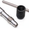 Mesee Metric Thread Tap Set Powder Coated T‑Handle 5pcs HSS-8