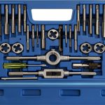 Anfrere 40pcs Metric and Standard Thread Tap Set Hardened Steel CNC-0
