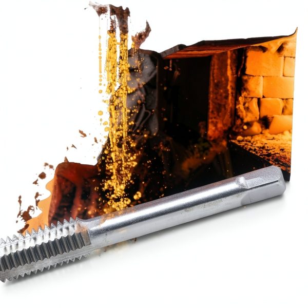 Anfrere 40pcs Metric and Standard Thread Tap Set Hardened Steel CNC-3