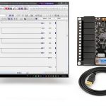 PLC Programmable Logic Controller 12DC Inputs, 8 Relay Outputs, 24VDC, USB Interface, Power Supply-0
