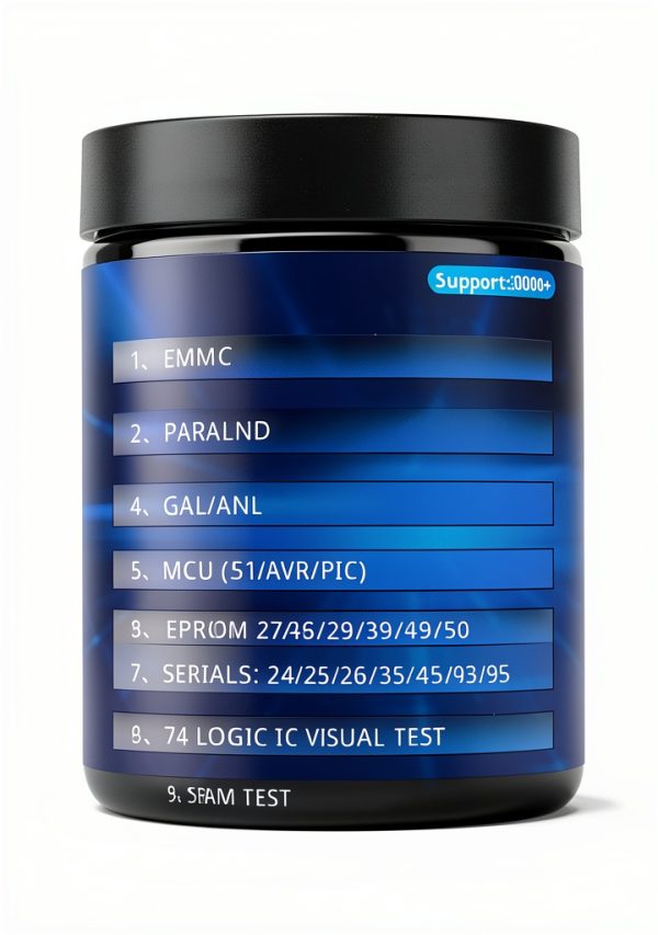 T48 TL866-3G Programmer XGecu – 31000+ IC Support, 40‑Pin ZIF Socket-8