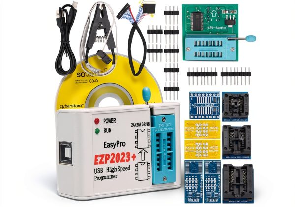 EZP2023+ Programmer by Irfora High Speed USB 2.0 Set D Multicolor-0